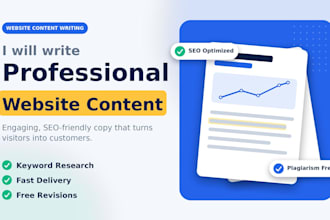 write professional content for your website