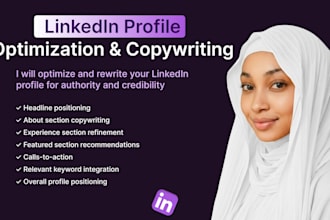 optimize and rewrite your linkedin for authority and clients