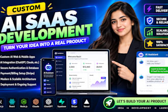 build your ai saas or ai web app