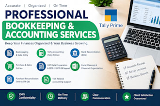 do accounting and bookkeping and making financial reports