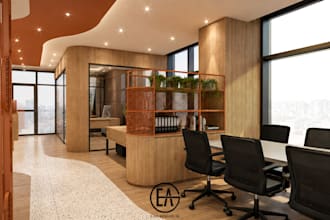 do layout and detailed furniture drawing, 3d rendering
