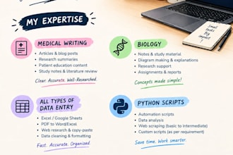 do python scripts CSS medical writing data annotation