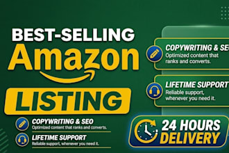 write top amazon listing SEO product descriptions