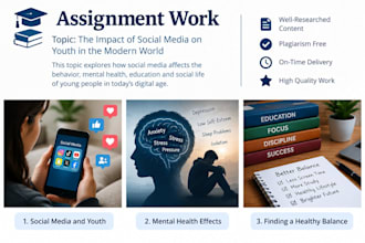 reserch assignment of any subject for your clg  and uni