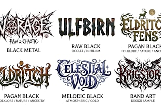 do black metal raw black pagan black melodic black band art