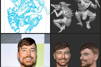create a custom 3d model for 3d printing