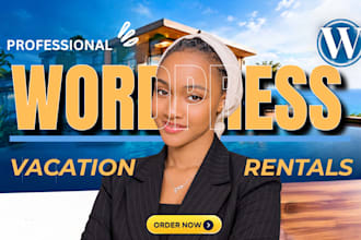 design an airbnb vacation rental and direct booking website