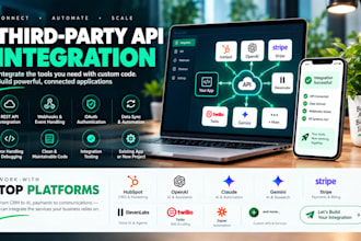 integrate third party apis into your app or saas