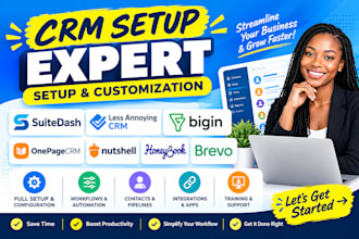 setup suitedash less annoying crm bigin onepagecrm nutshell honeybook brevo