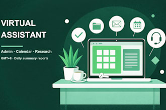 be your reliable virtual assistant for admin and back office tasks