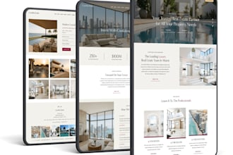 build professional real estate website and free real estate CRM