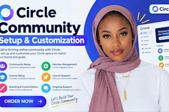 setup circle so community circle online course membership site expert