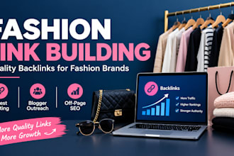 build quality backlinks for fashion websites