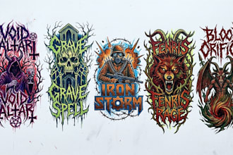 do raw black necro black war metal bestial black band art