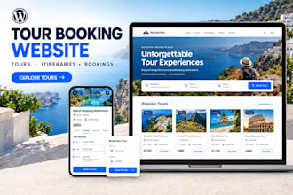 build a tour booking website for tour opertours