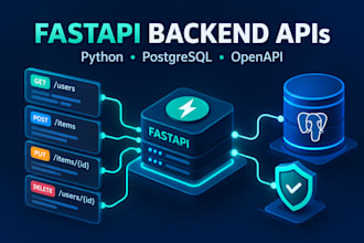 develop a fastapi rest API with postgresql