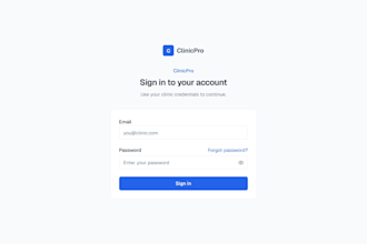 build a custom clinic management system