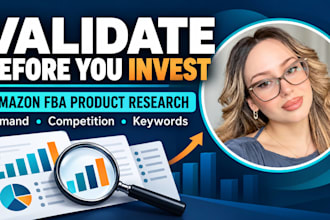 do amazon fba product research and validate your idea before you invest