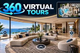 create a 360 virtual tour in matterport, kuula or 3dvista
