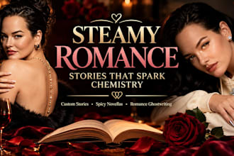 ghostwrite a steamy romance story or spicy novella, nsfw, bdsm, erotic story