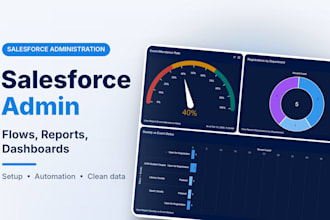 be your salesforce admin for setup, automation and reports