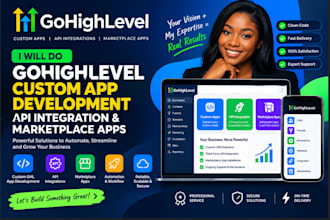 do ghl custom app development marketplace apps ghl api integration