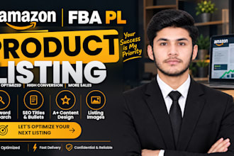 do amazon fba product listing and pl listing optimization