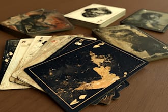 custom card game, board game and tabletop design