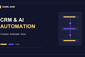 build CRM and ai automation workflows for your business