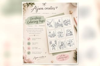 create colouring books in a personalized themes