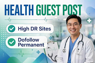 publish guest post on high authority health pharmacy