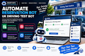 code reservation bot, stubhub bot, uk driving test code reservation bot, stubhub