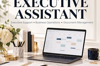 manage executive tasks, scheduling and business operations