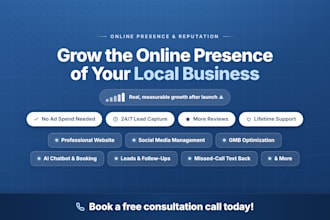 grow your local business online presence and reputation