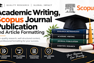edit and proofread research articles for scopus q1 to q2 journal submission