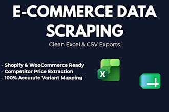 extract product data for e commerce stores