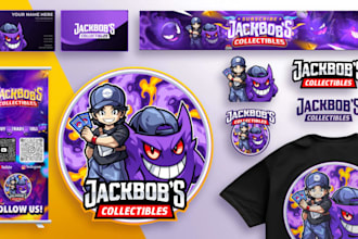 make pokemon logo for tcg streamer or t shirt