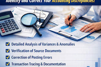 assist with account reconciliations and discrepancies