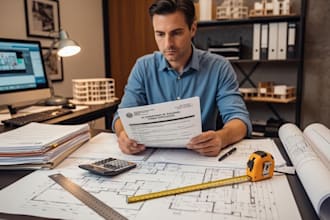 prepare engineering letters and respond to city permit comments