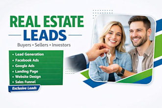 generate luxury real estate leads realtor leads cash buyer leads seller leads