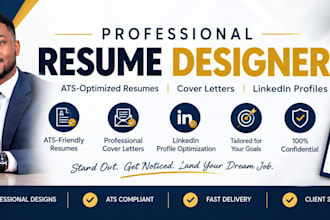 create executive resume, CV, linkedin profile for CEO, director positions