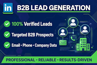 build verified email list b2b lead generation verification