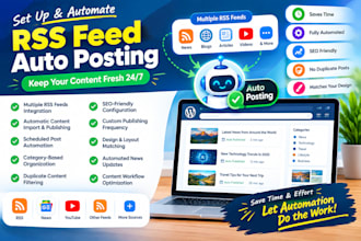 automate your wordpress blog with RSS feeds and auto posting
