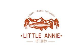 design vintage western small hotel logo
