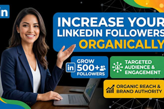organically gain new followers for linkedin