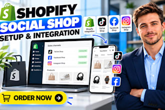 setup tiktok shop facebook instagram shop meta pixel shopify integration