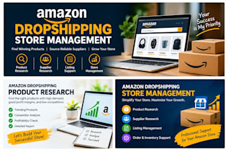 manage your amazon drop shipping store