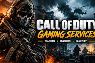 be your call of duty coach for affordable price