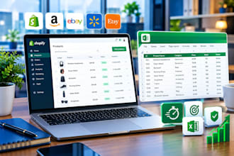 do ecommerce product data entry and uploading