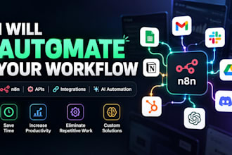 build n8n workflow automation